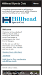 Mobile Screenshot of hillheadsportsclub.com